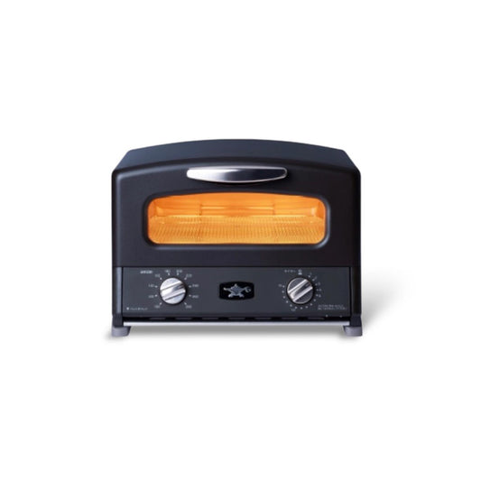Sengoku Aladdin Graphite Grill & Toaster Oven BLACK - 4 Slice 4 Slice Japanese Toaster