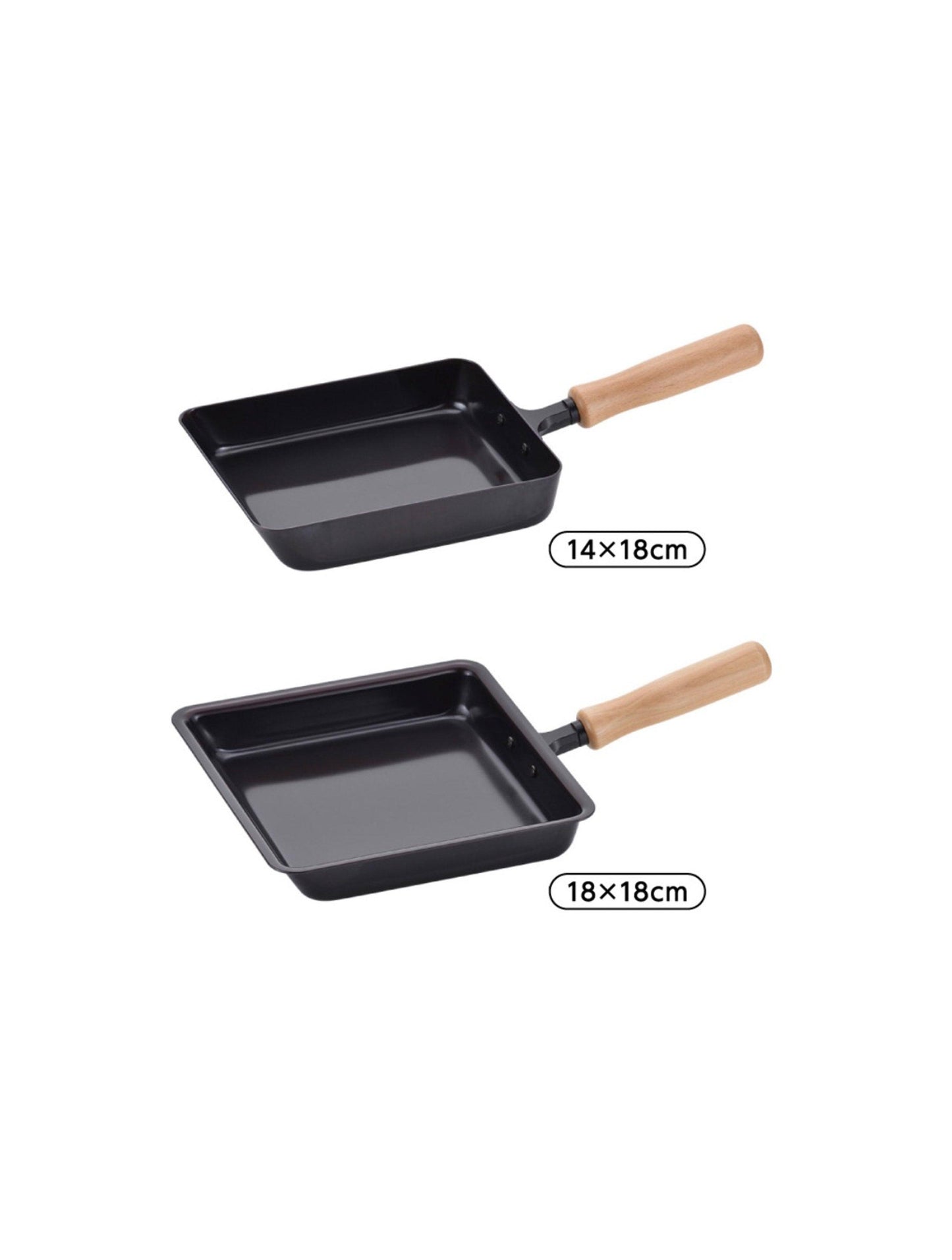 Chitose - Japanese Tamagoyaki Pan, Egg Omelette Pan 18 x 18cm