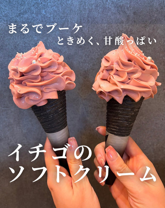 NISSEI Japanese Gravity Feed Benchtop Soft Serve Machine Double Flavour CI-7548AEC