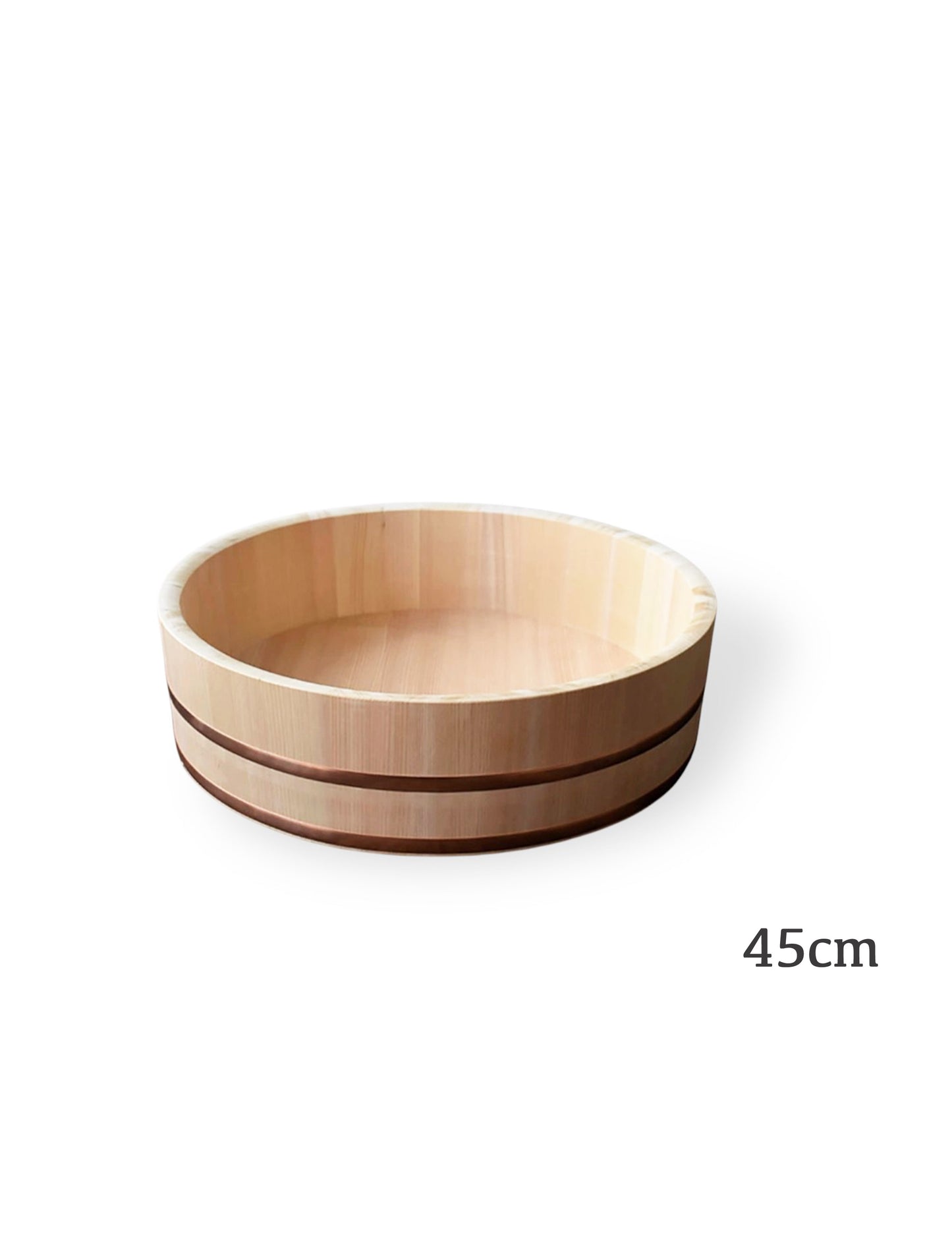 Wooden Rice Mixing Tube Hangiri, Handai Sushi SAWARA 33cm / 45cm / 60cm