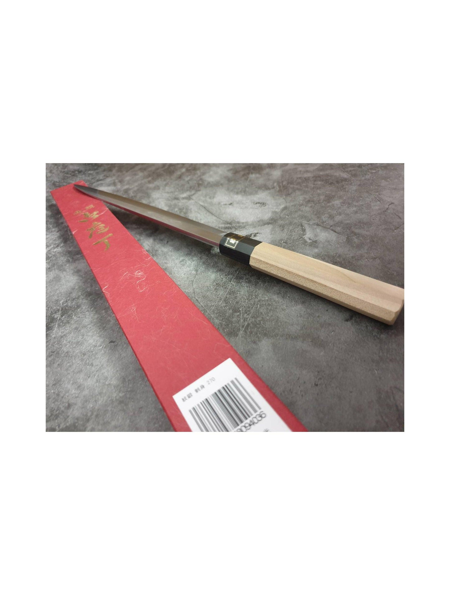 Jikko 生魚片刀,Montanren,碳鋼 Blue2 270mm