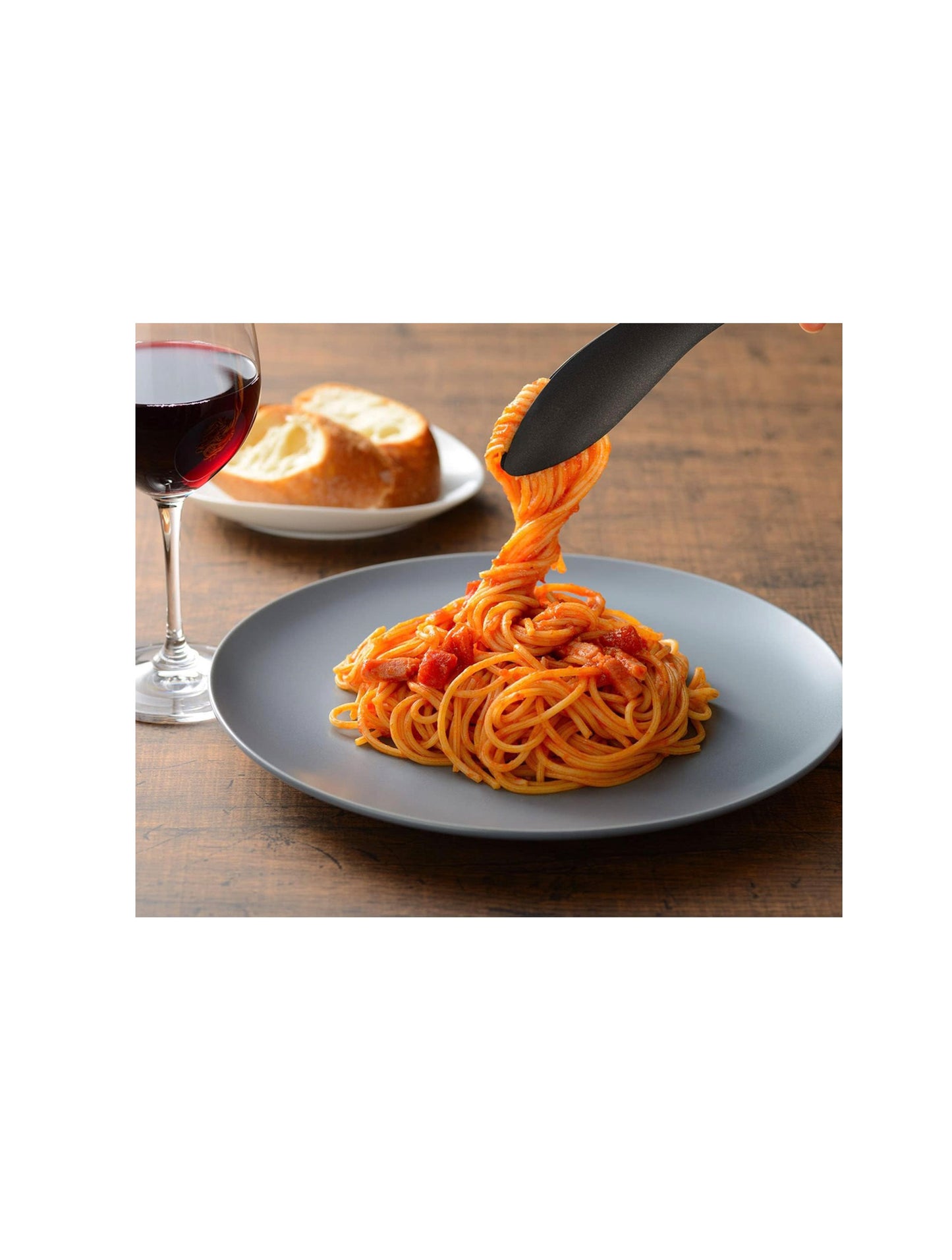 Leye Serving Tongs 25cm Black