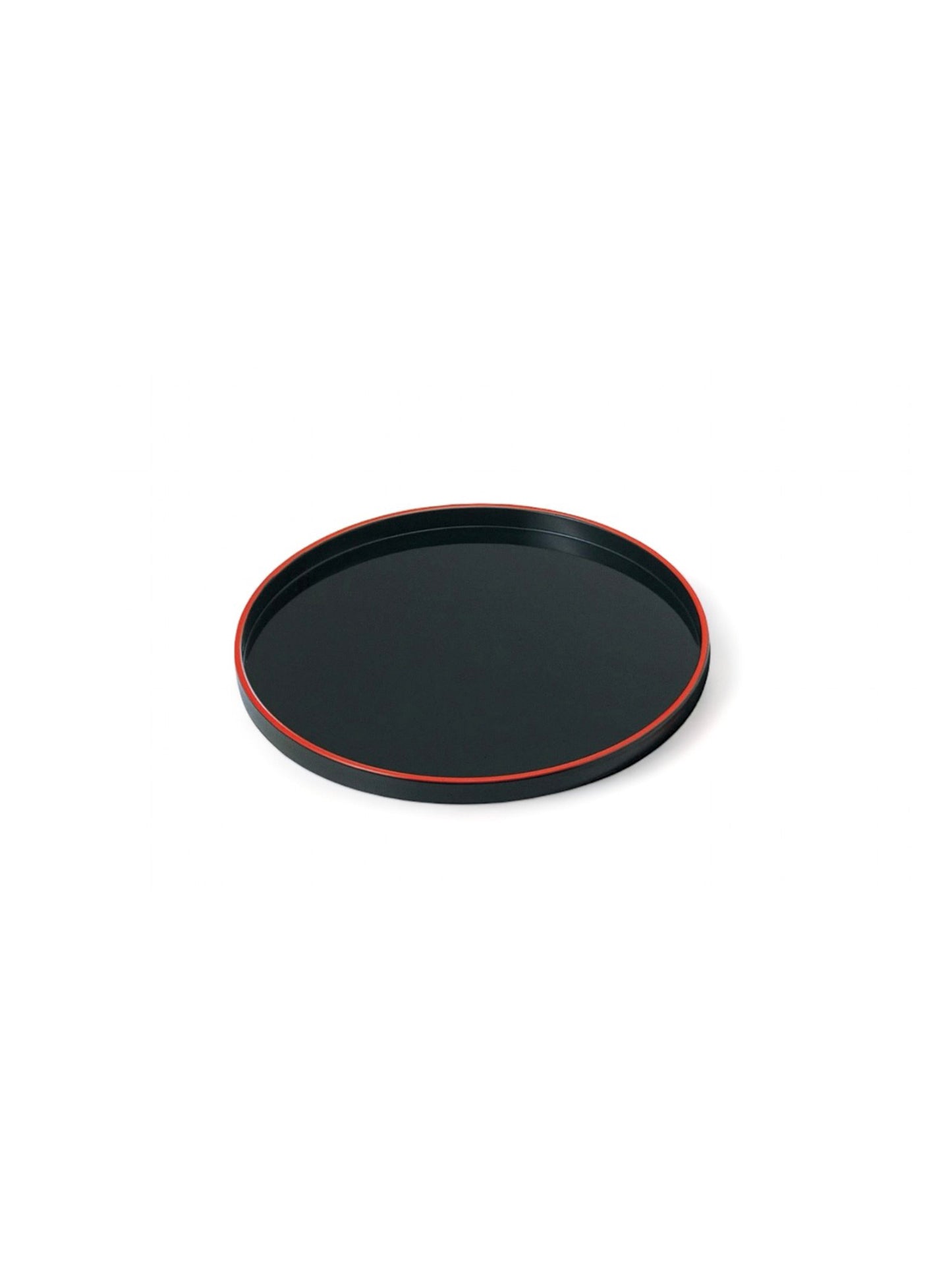 Matcha Tray Round Marubon Kurotenshu Black 24cm