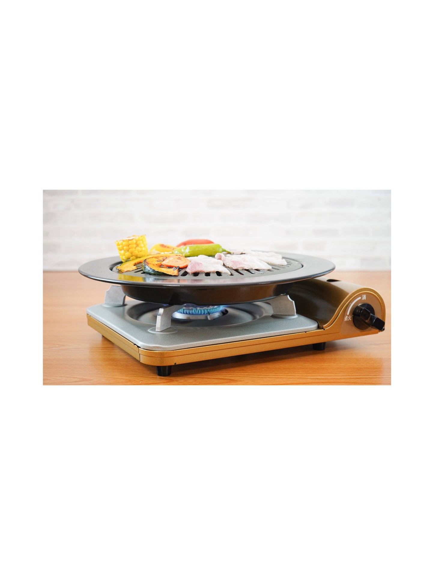 BBQ Roud Griddle Plate Yakiniku 33.5cm
