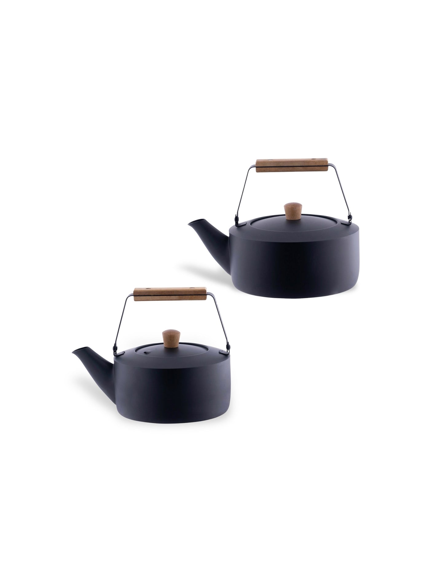 Miyaco Stainless Stovetop Kettle Matte Black