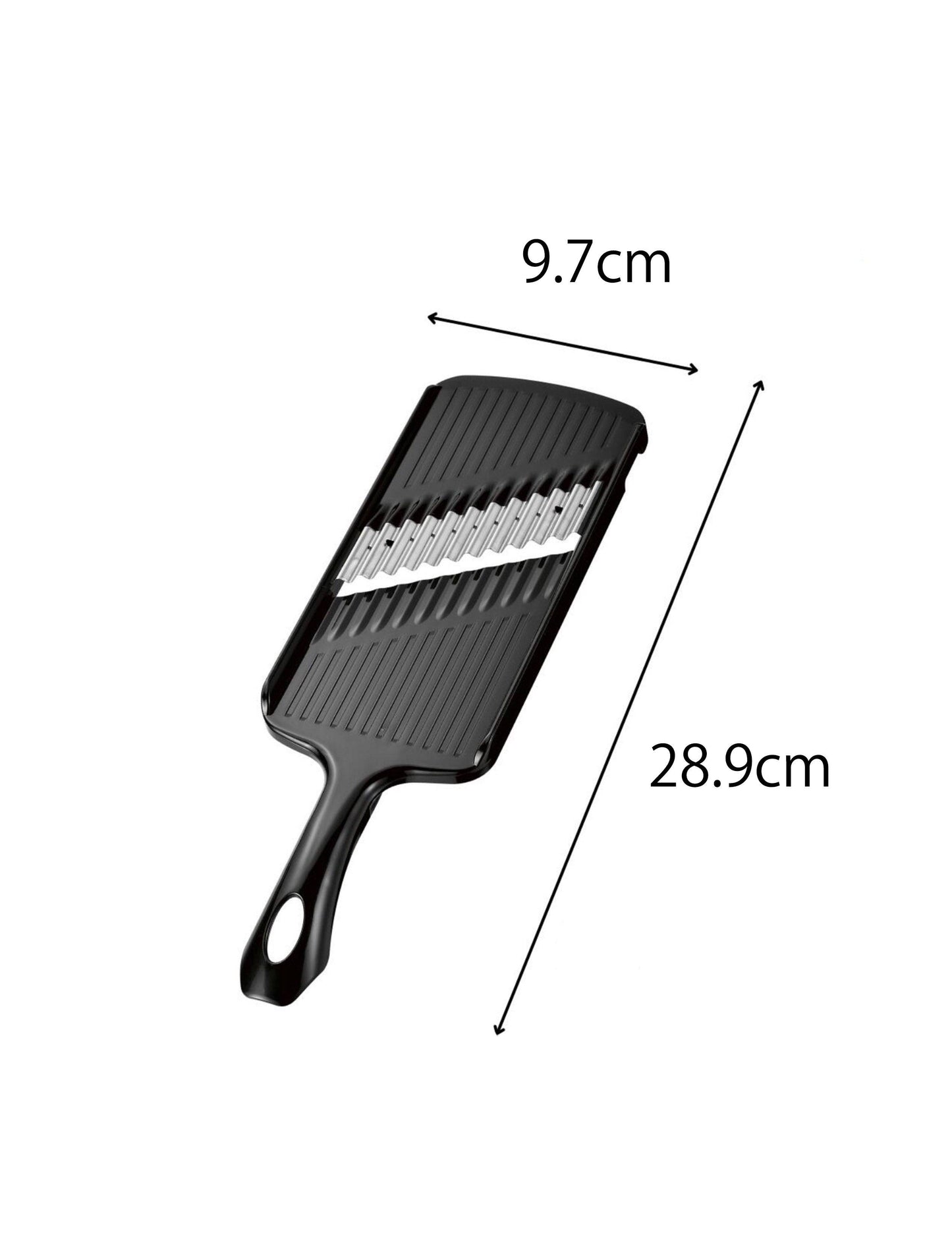 Pro Grade Wavy & Waffle Slicer Black (78mm)