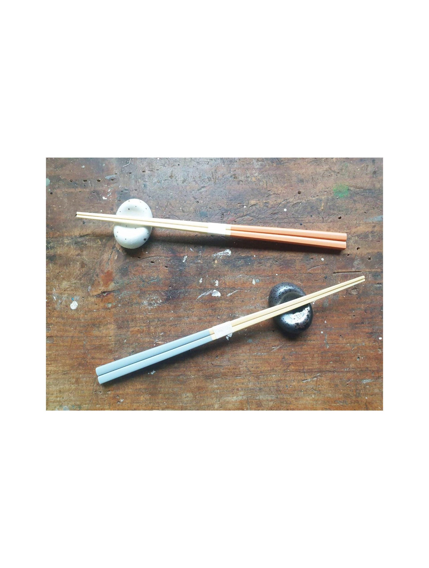 Round Ceramic Chopsticks Rest