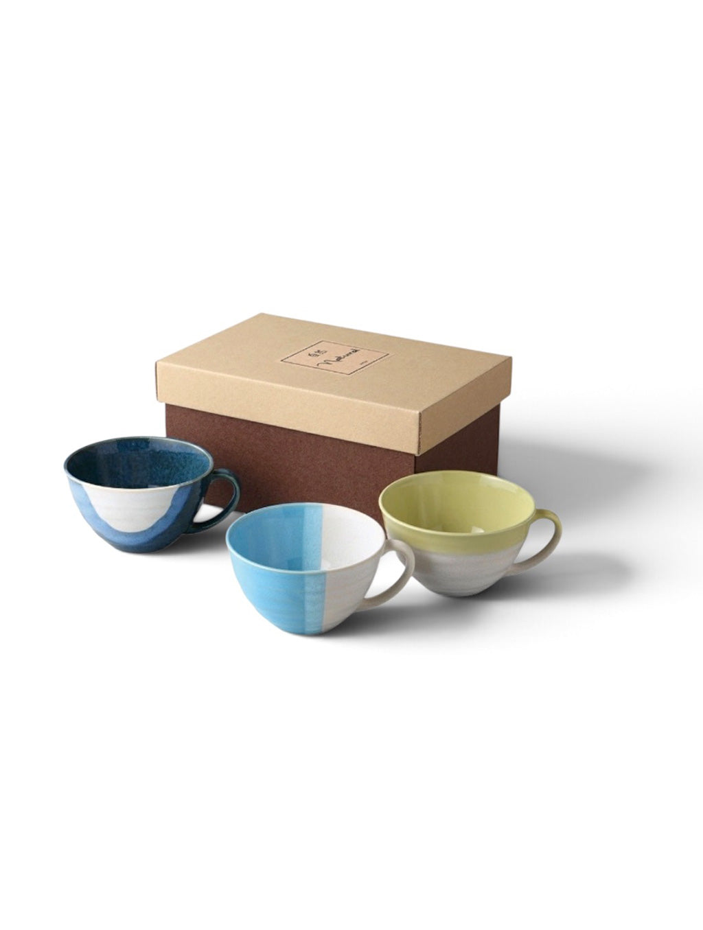 Soup Cup Set Ryosai 3P Cool Toned