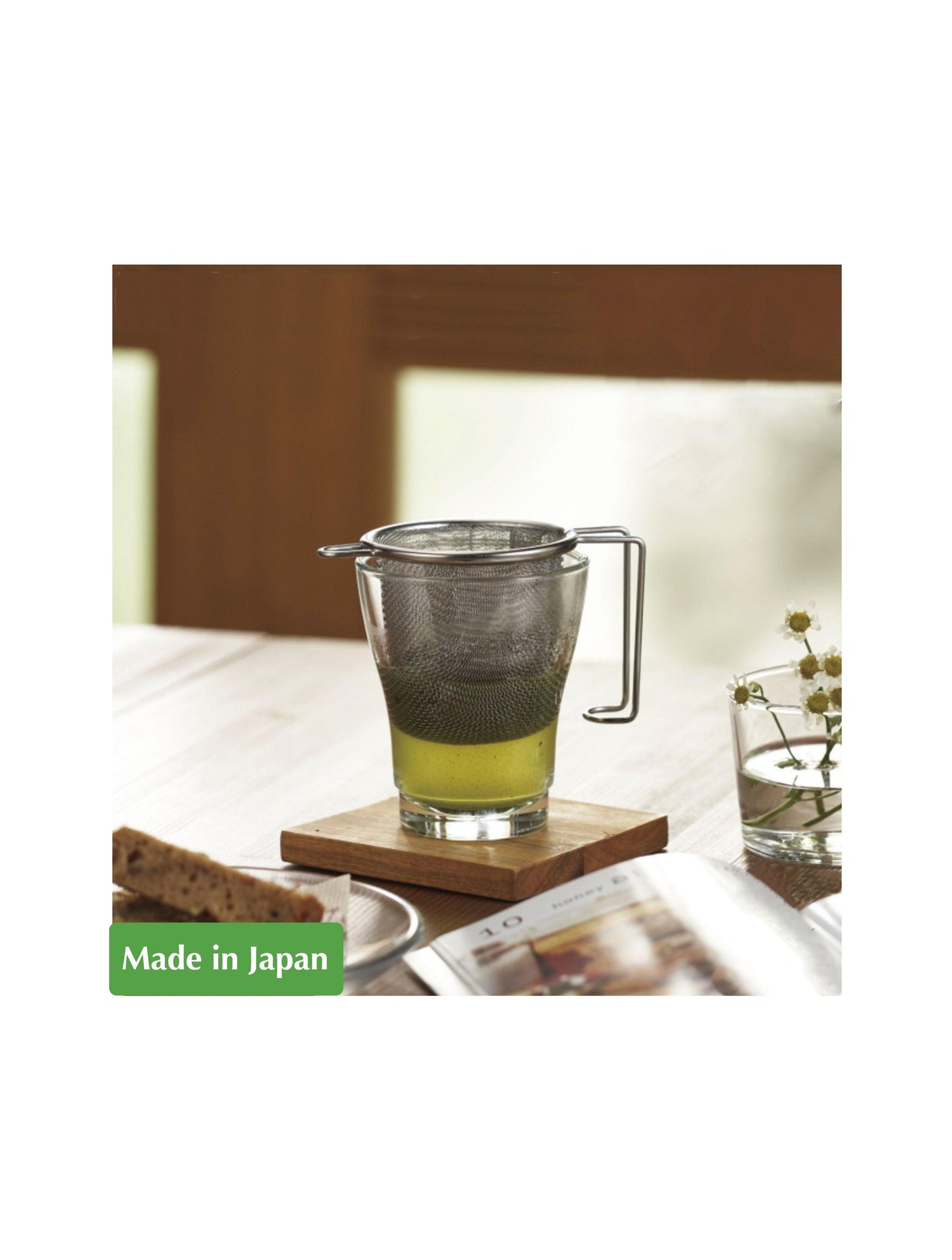 Double Fine Mesh Deep Tea Strainer