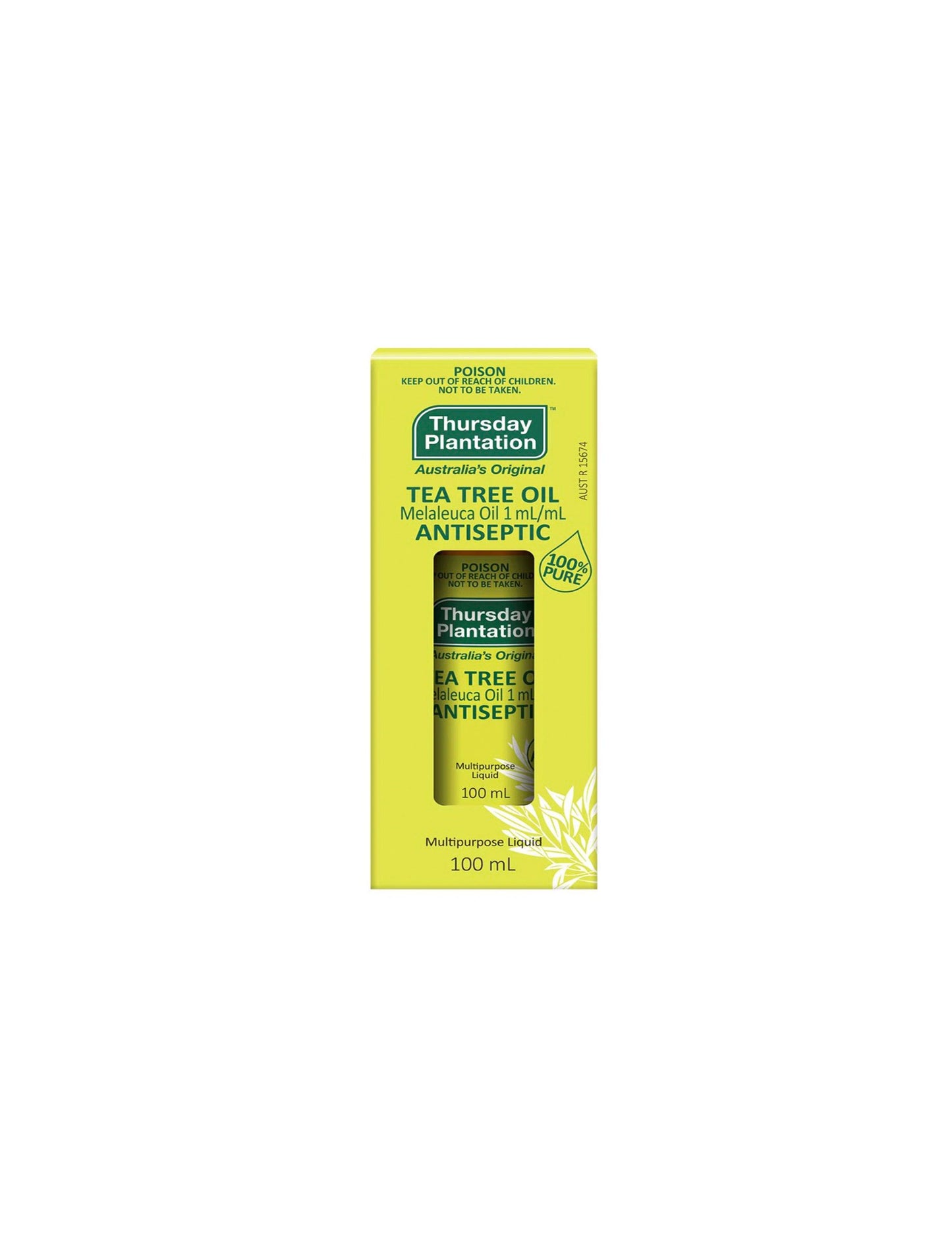 Thursday Plantation Tea Tree Pure Oil 100ml (Exp May 2025)