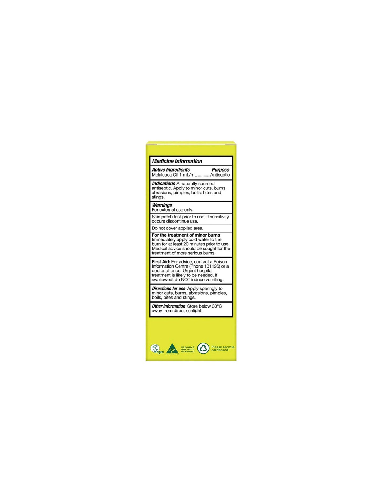 Thursday Plantation Tea Tree Pure Oil 100ml (Exp May 2025)