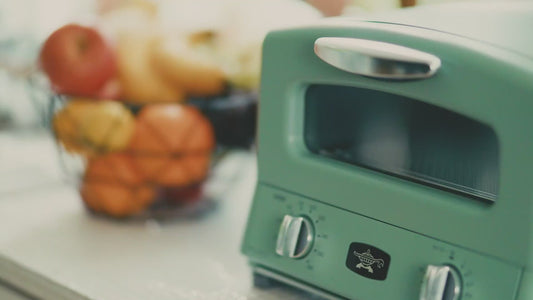 Sengoku Aladdin Graphite Grill & Toaster Oven GREEN - 4 Slice 4 Slice Japanese Toaster