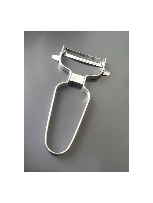 Ajiwai Shokubo Curve Peeler All Stainless (50mm)
