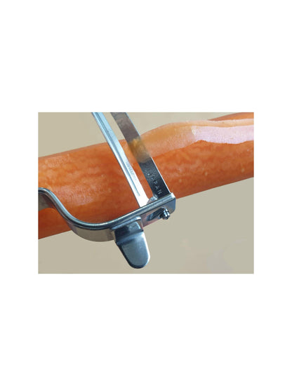 Ajiwai Shokubo Curve Peeler All Stainless (50mm)