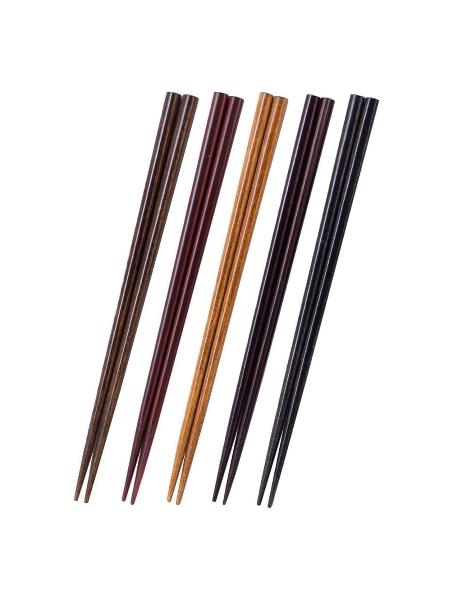 Natural Wooden Chopsticks Assorted 5p 22.5cm