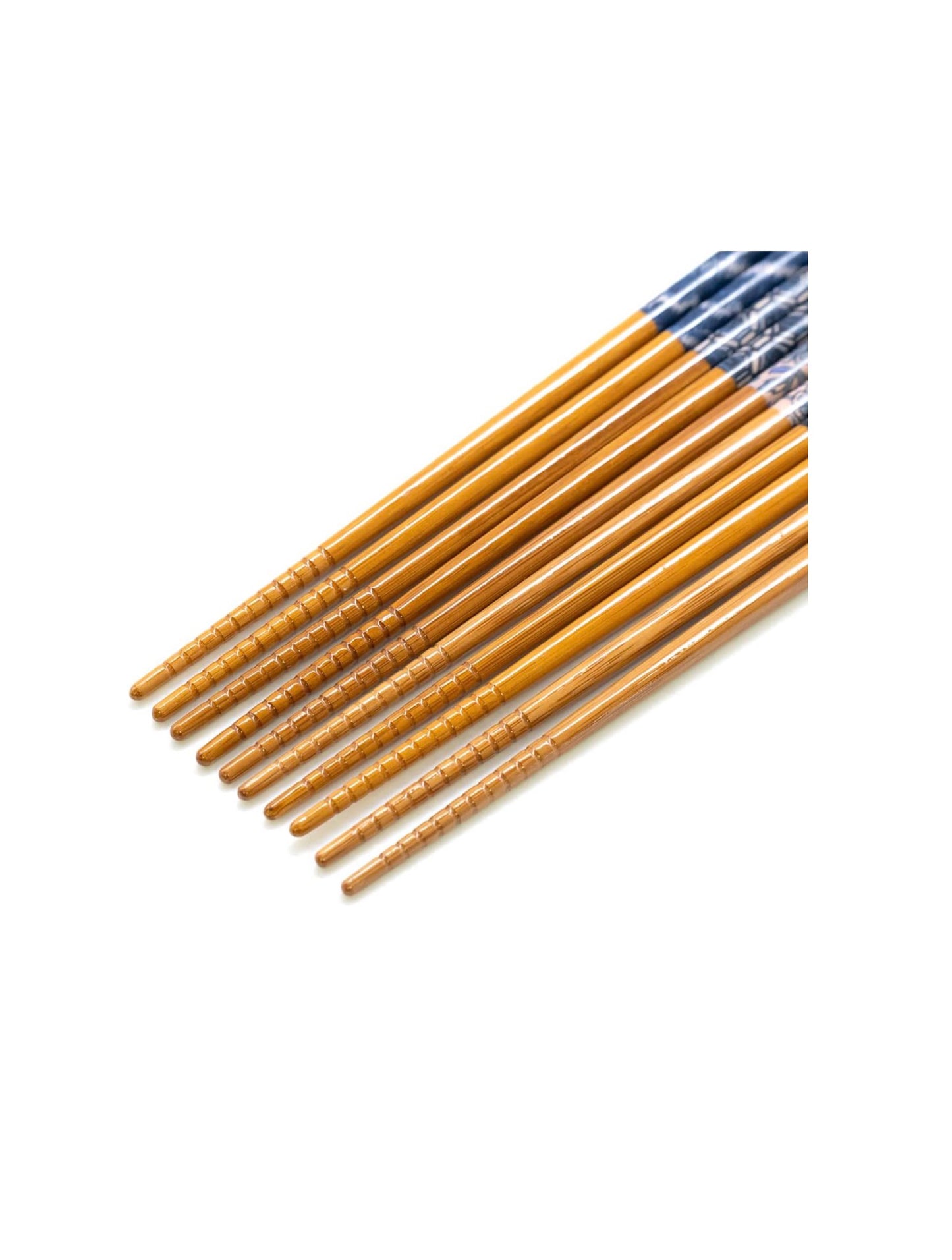 Bamboo Chopsticks Dyed Indigo 5p 22.5cm