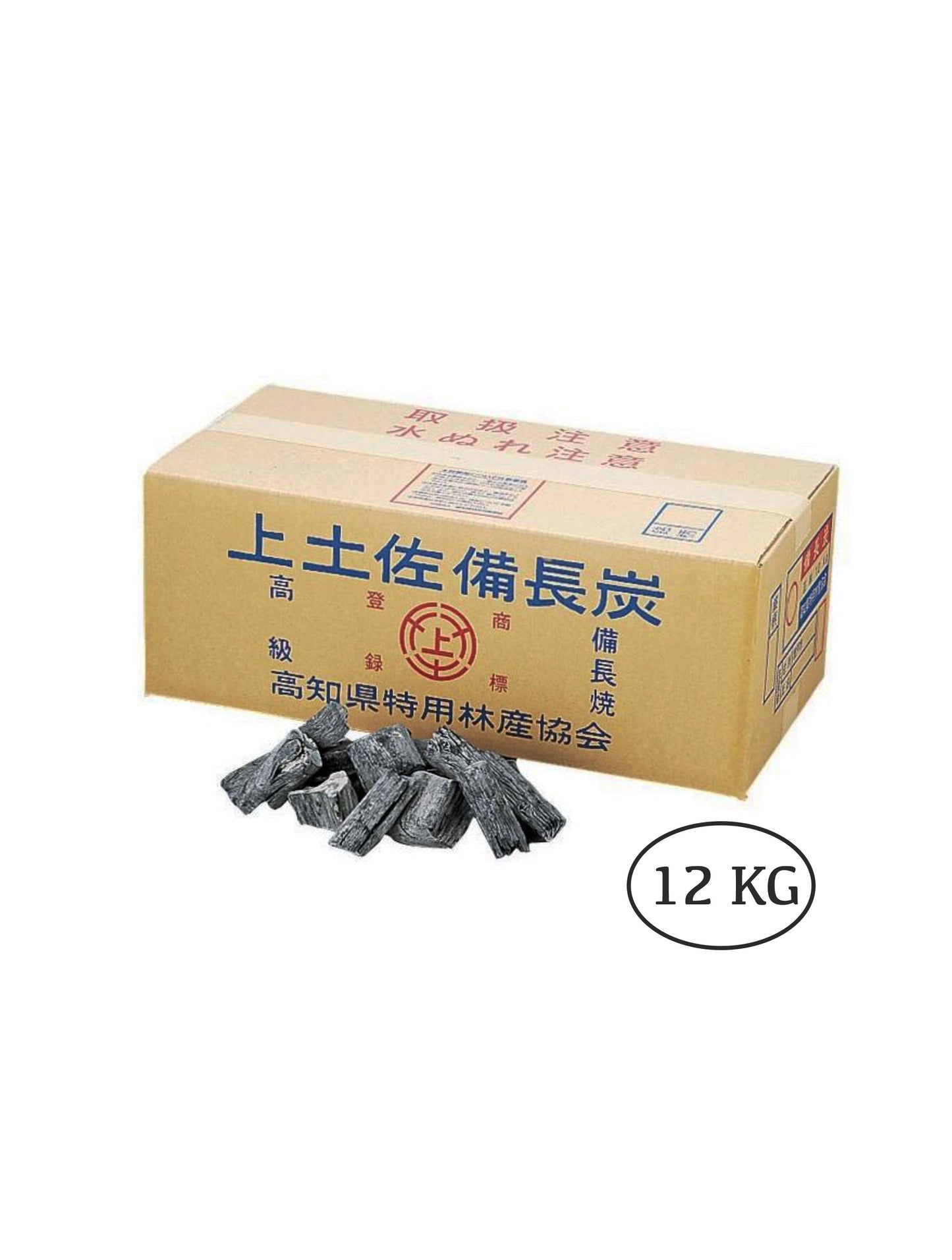 Binchotan Charcoal - TOKUJO Japanese White Charcoal for Hibachi Grill 4kg / 12kg