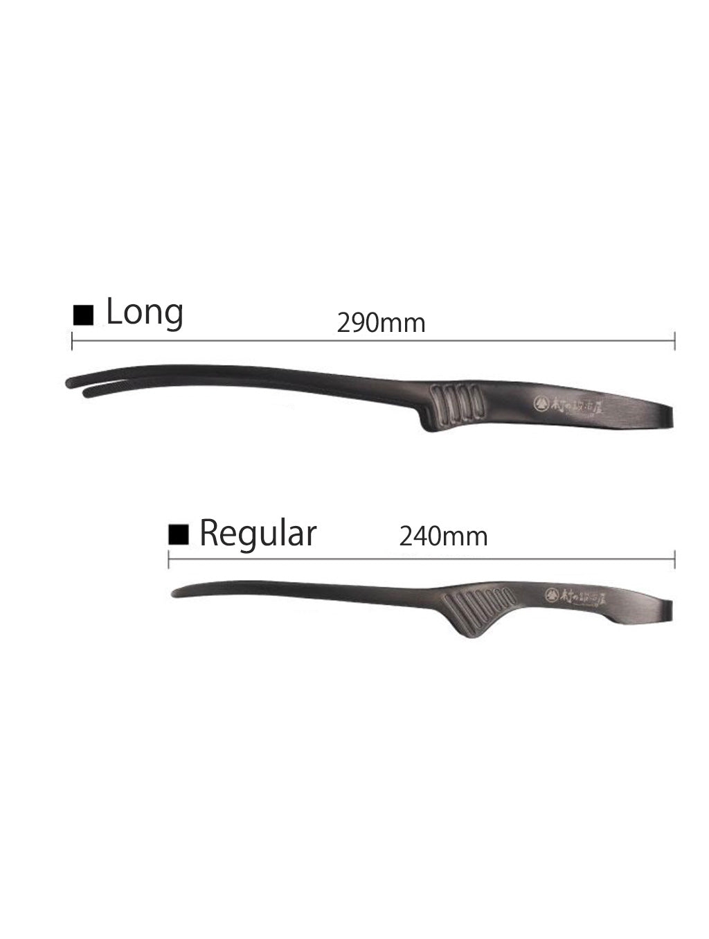 Muranokajiya Black Tweezer Tongs Regular | Large