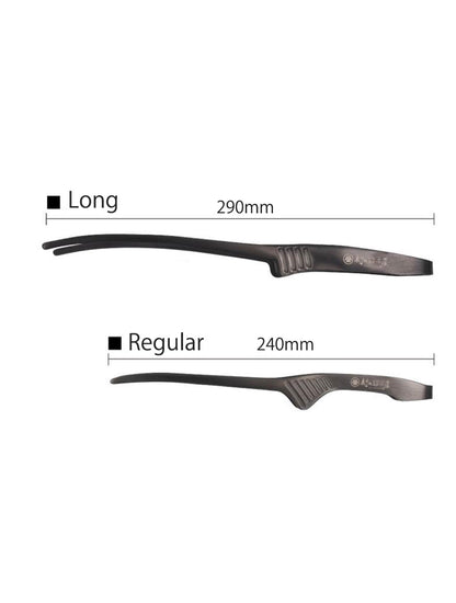 Muranokajiya Black Tweezer Tongs Regular | Large