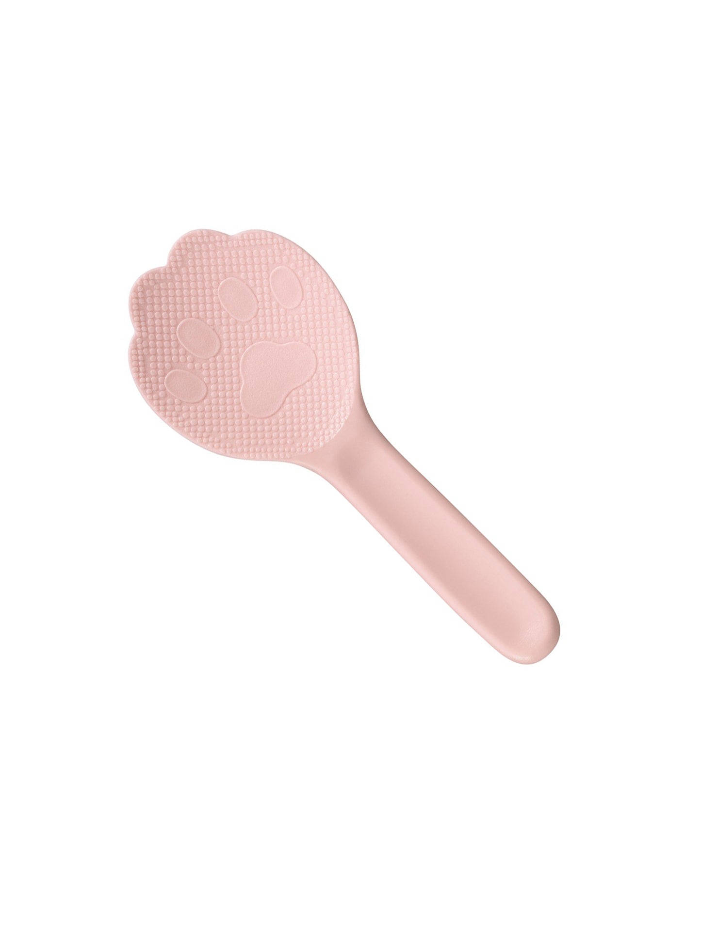 Cat Hand Shape Rice Scoop Paddle Pink/White 18cm