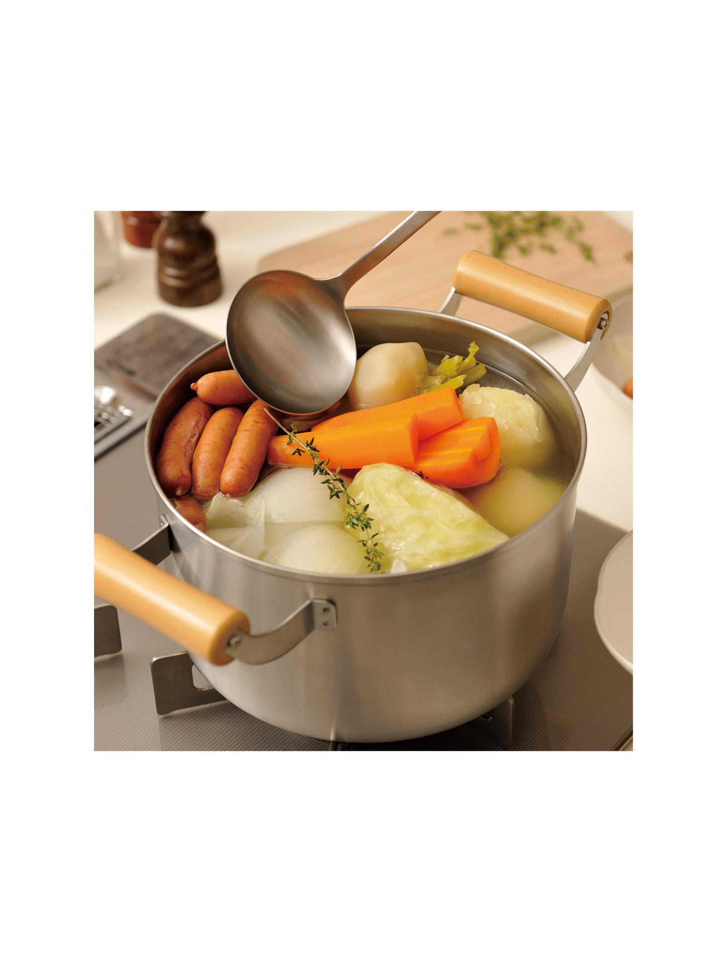 Chitose - Stainless Steel Pot 22cm 5L