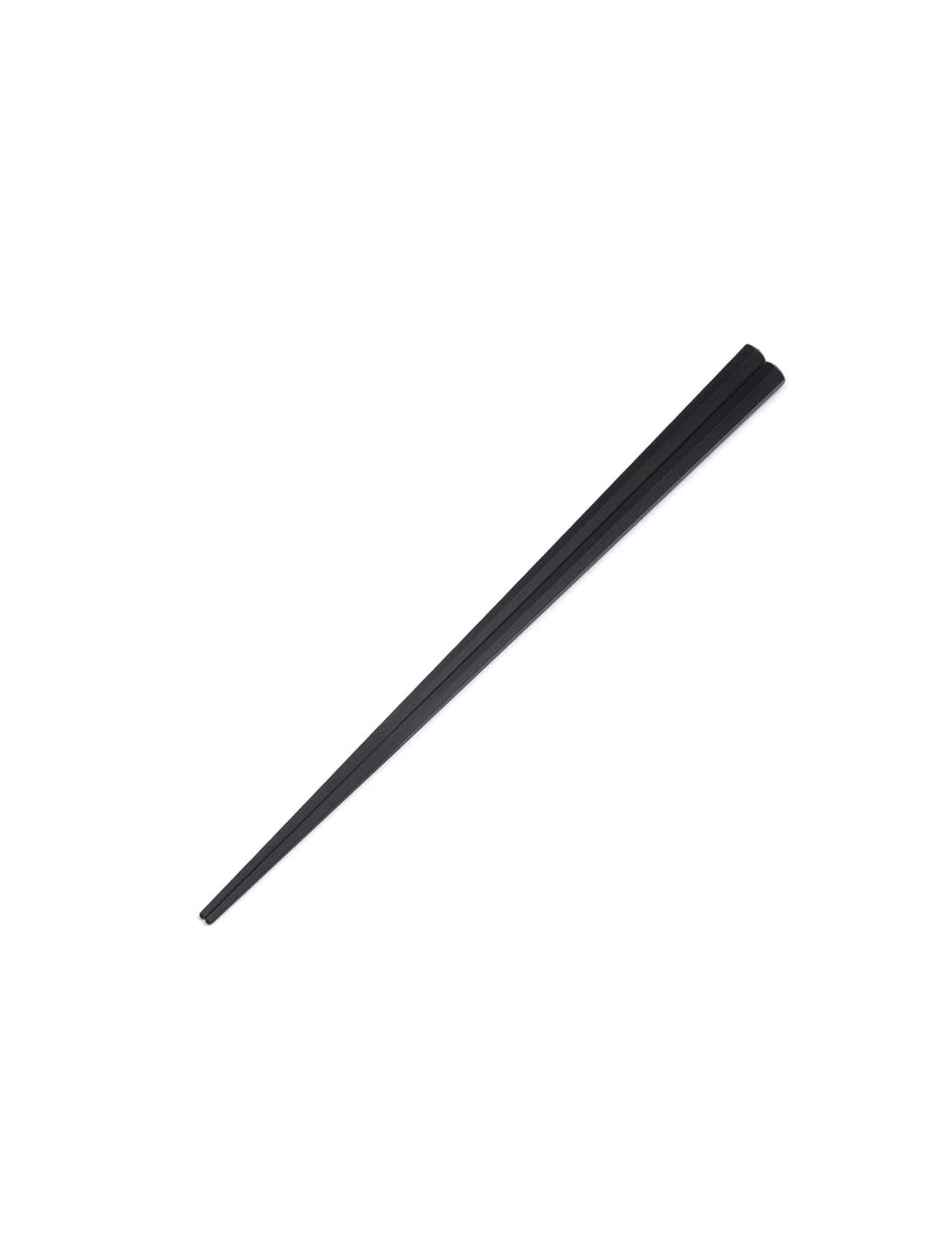 Octagonal PBT Black Chopsticks 5p 23cm