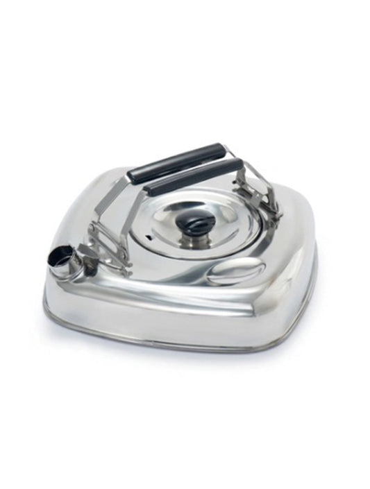 Cube Kettle Flat Stainless Kettle Camping 1.6L