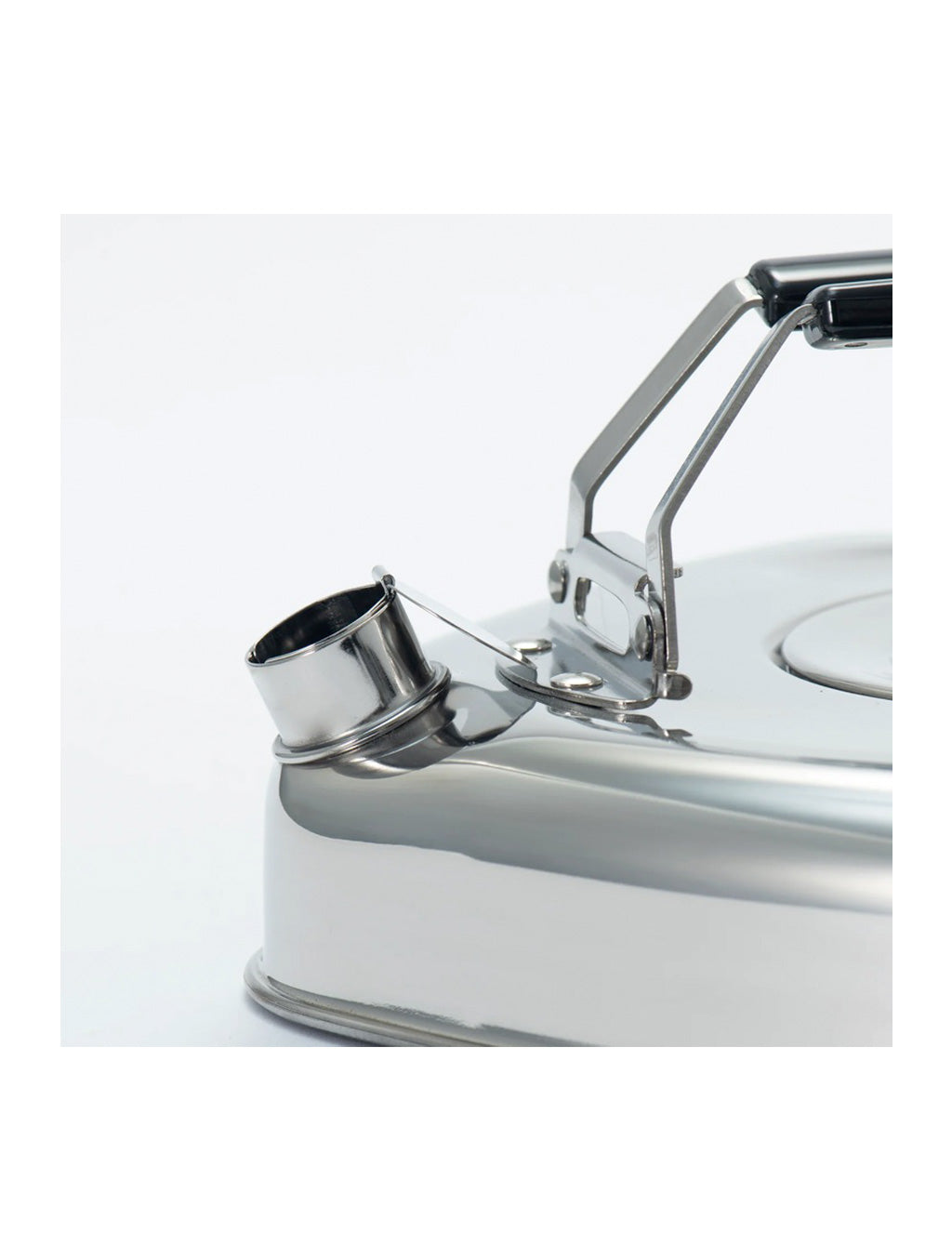 Cube Kettle Flat Stainless Kettle Camping 1.6L