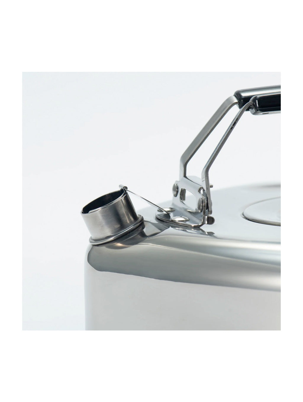 Cube Kettle Flat Stainless Kettle Camping 2.8L