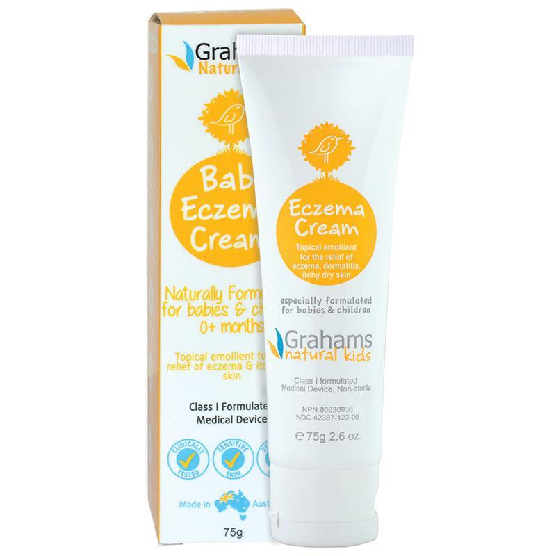 Grahams Natural Kids Eczema Cream 75g (Exp 8/2024)