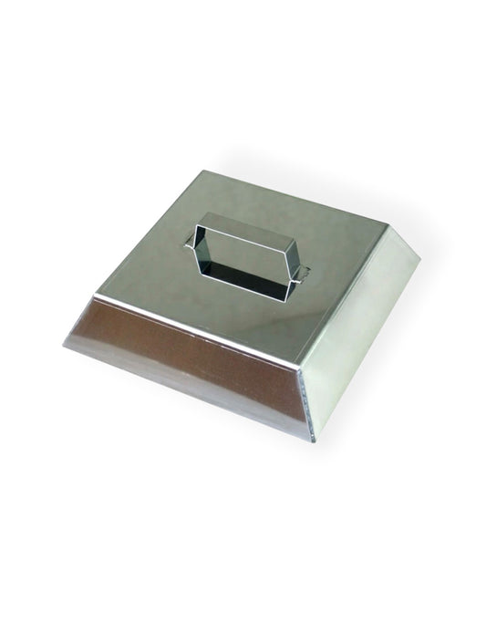 Stainless Lid for 25cm Iron Grill Plate Extra Thick 9mm Silver