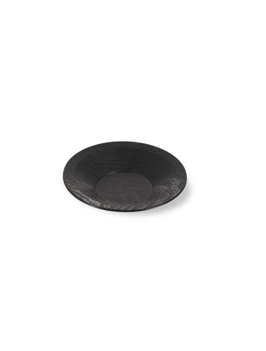 Japanese Green Tea Saucer Coaster Black 12cm