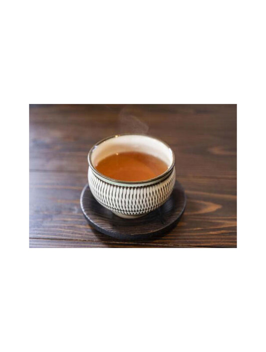 Japanese Green Tea Saucer Coaster Black 12cm