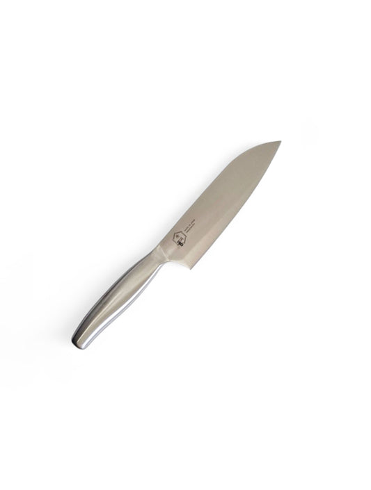 Shimomura - [Kagetsune] All Stainless Santoku Knife 165mm