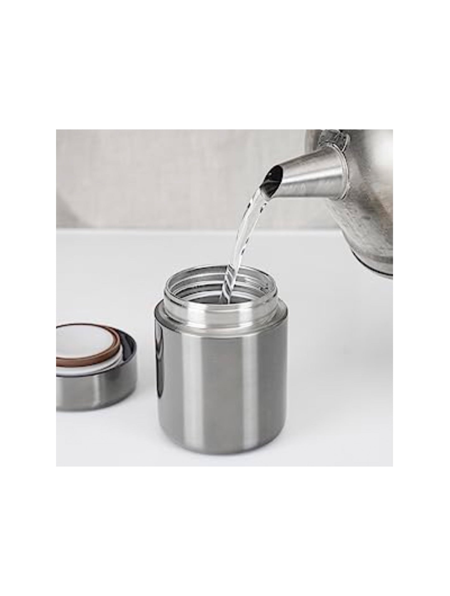 Vacuum Inslated Soup Jar 400ml Dark Brown