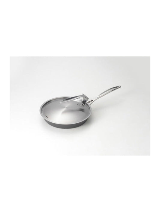 Kurotsuchi - Nitrided Iron Frypan Frying Pan 24cm with Lid