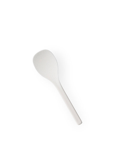 Rice Scoop Paddle Long Handle White 22cm