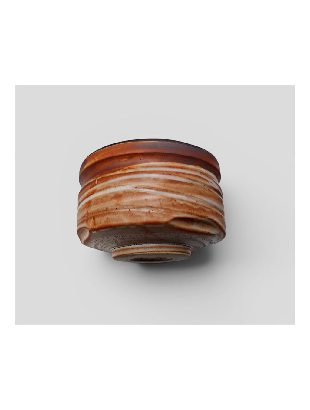 Matcha Bowl - Akashino Winter Orange