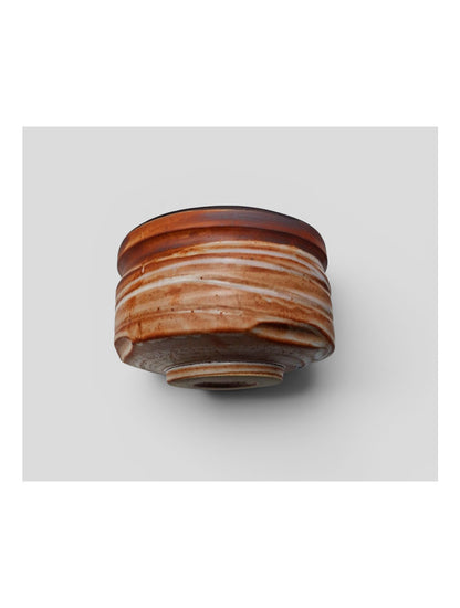 Matcha Bowl - Akashino Winter Orange