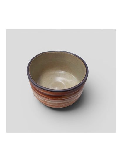 Matcha Bowl - Akashino Winter Orange