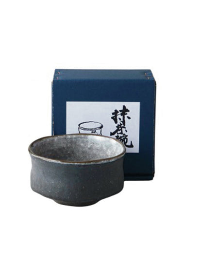 Matcha Bowl - Grey White Cave