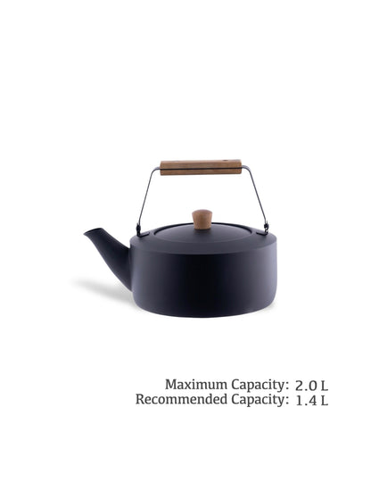 Miyaco Stainless Stovetop Kettle Matte Black