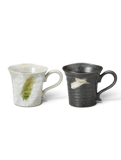 Mug - Sazanami White / Black