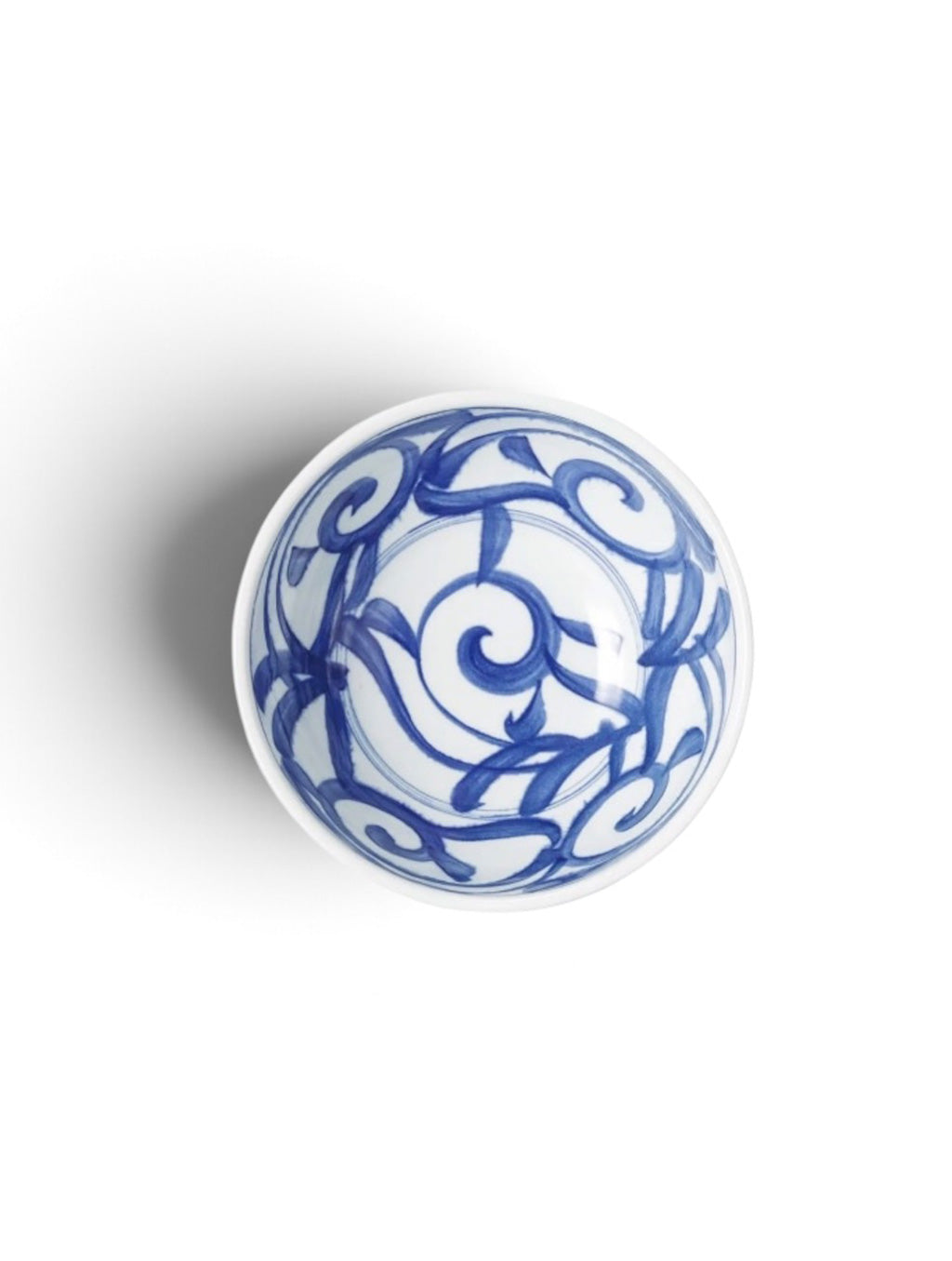 Noodle Bowl Aikusa-mon Sanuki 18.5cm White