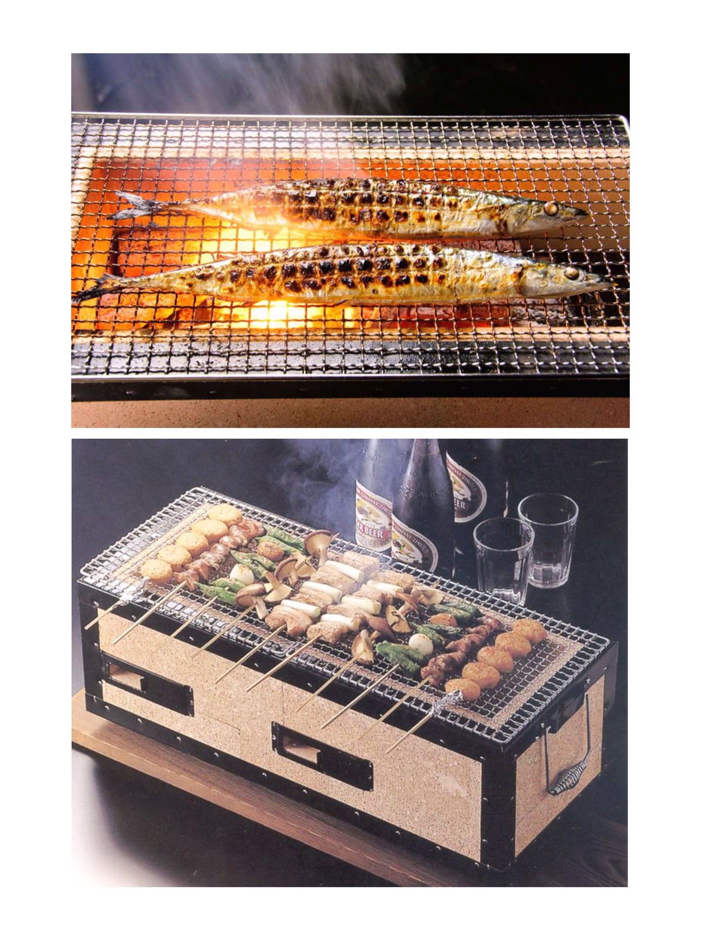 Okunoto BBQ Konro, Hibachi BQ8WF 4-8ppl