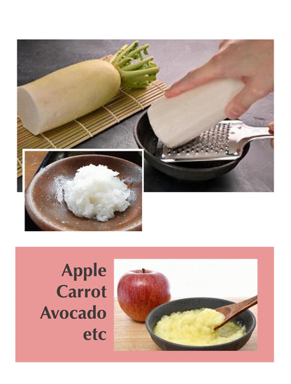 Stainless Coarse Japanese Grater Oni Oroshi Large
