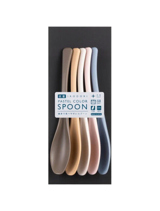 Antibacterial Irodori Lunch Spoon 5p