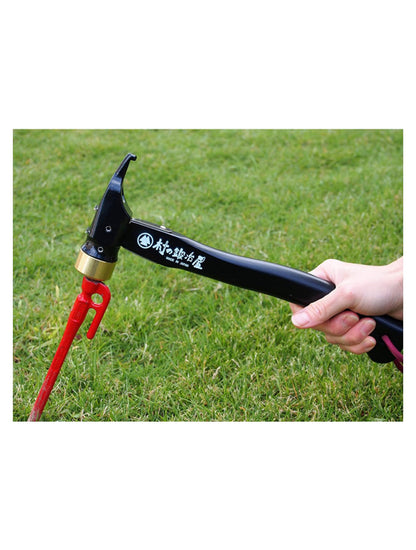 Muranokajiya Peg Hammer Black Handle Brass Head Black