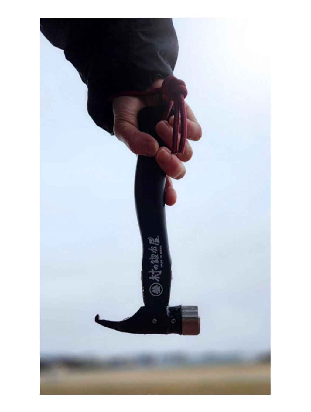 Muranokajiya Peg Hammer Black Handle Brass Head Black