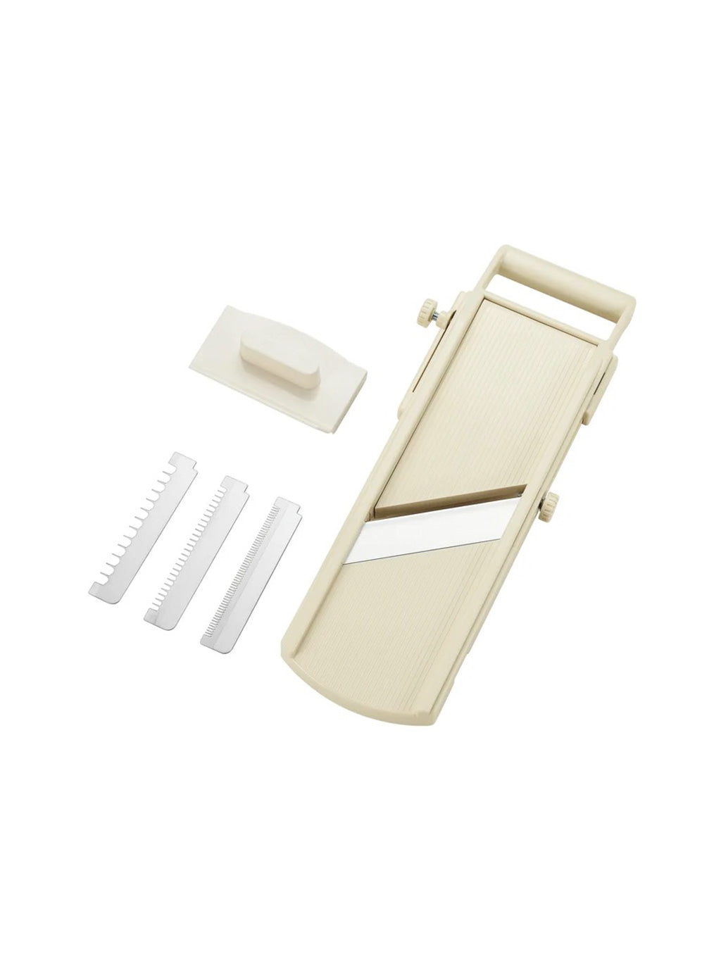 Shimomura - Vegetable Slicer, Julienne, Mandolin, Wide White 76mm